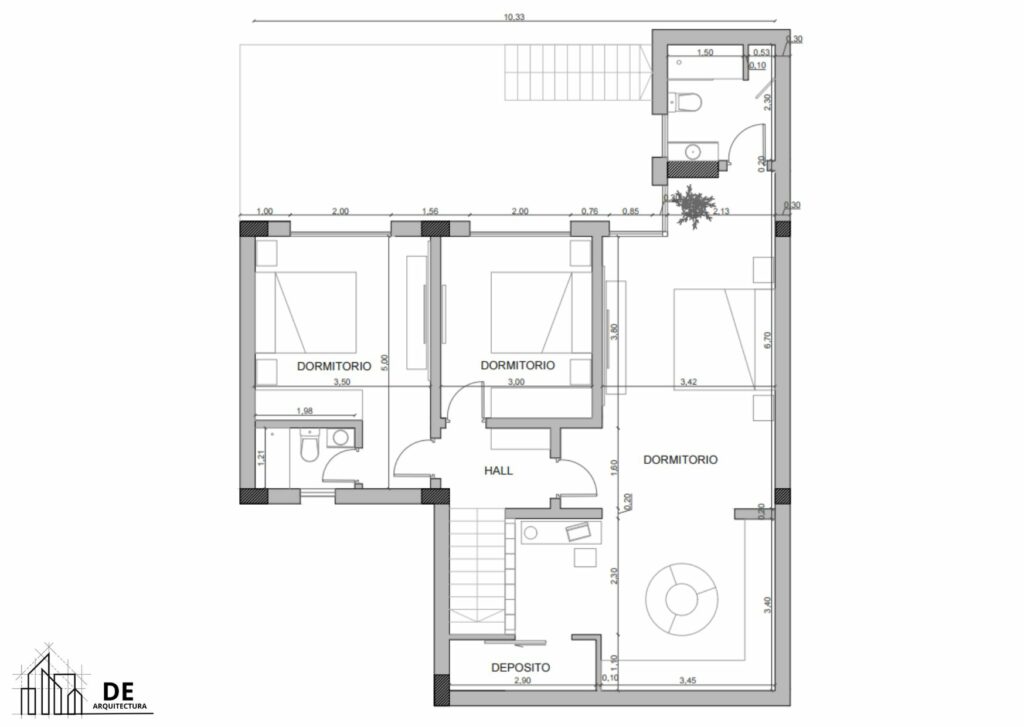 planos-de-casas-2-dormitorios