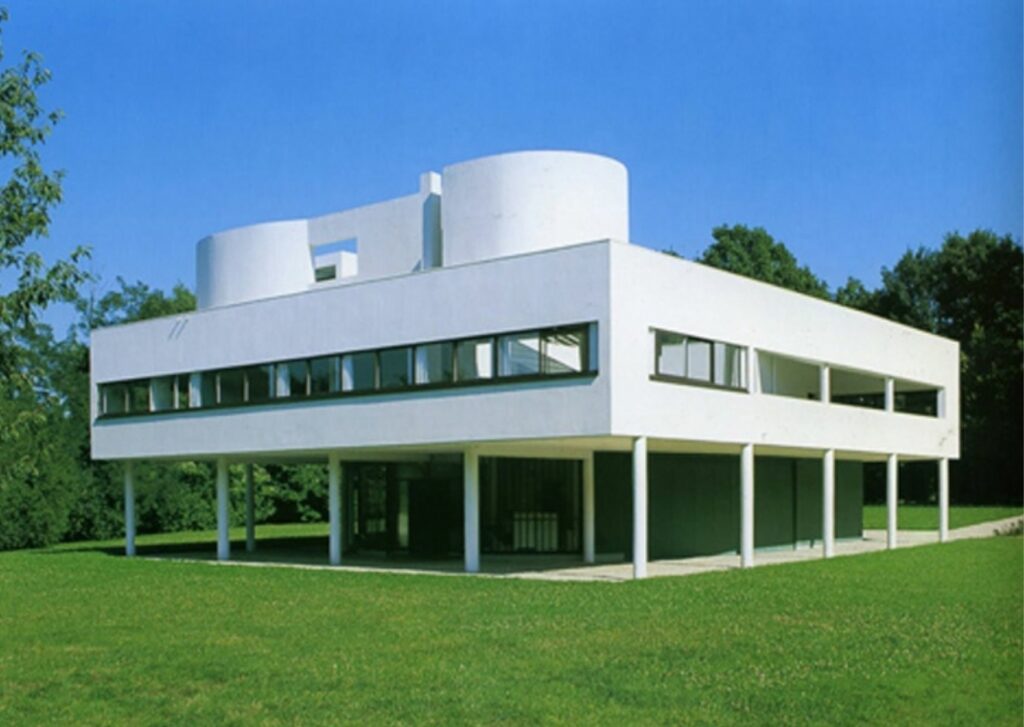 arquitectura-moderna-Villa-Savoye-Poissy-Francia